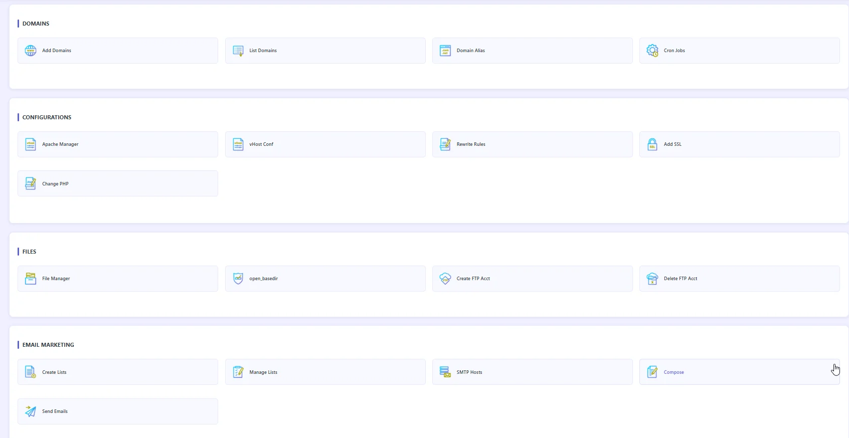 CyberPanel là gì ? Hướng dẫn cài CyberPanel trên VPS từ A-Z 8 Trang quản lý website trong CyberPanel